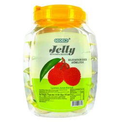 Nata coco lychee COCOON jelly 16pcsx80g Malesia
