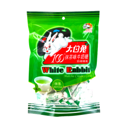 Kẹo sữa matcha WHITE RABBIT 150g Chine