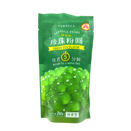 Bille tapioca pour bubble tea thé vert WUFUYUAN 250g Chine