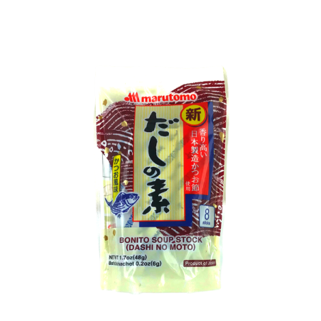 Base bouillon Bonite Dashi en sticks MARUTOMO 8x6g Japon