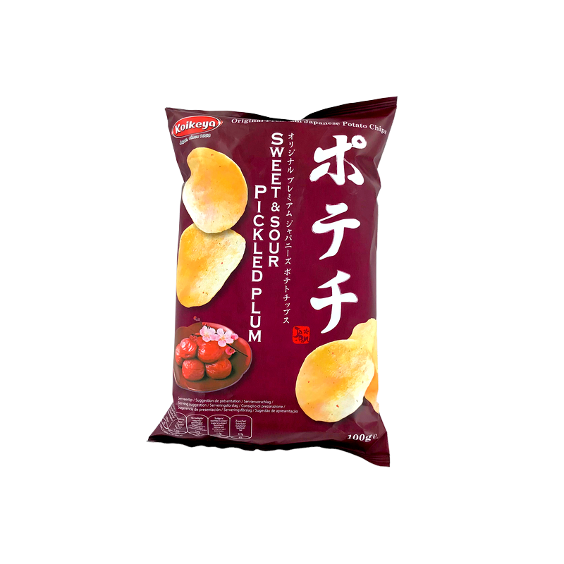 Chips pomme de terre prune UME KOIKEYA 100g Japon
