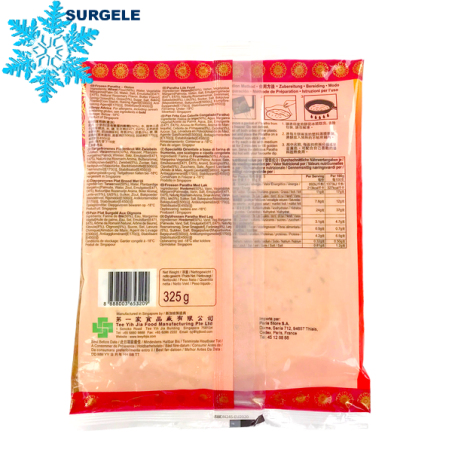 Bánh rán pancake Roti Prata với hành lá CHINATOWN 260g Singapore - SURGELES