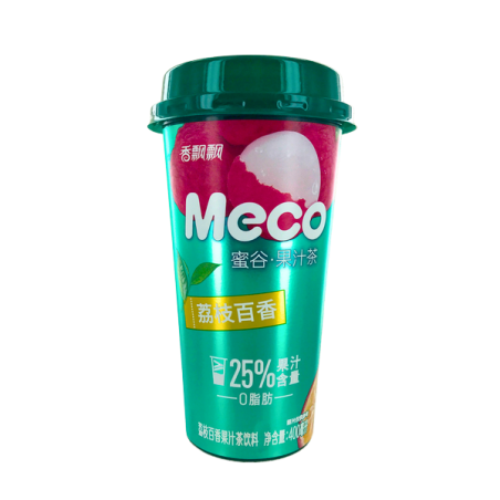 Trà vải chanh dây MECO 400ml Trung Quốc