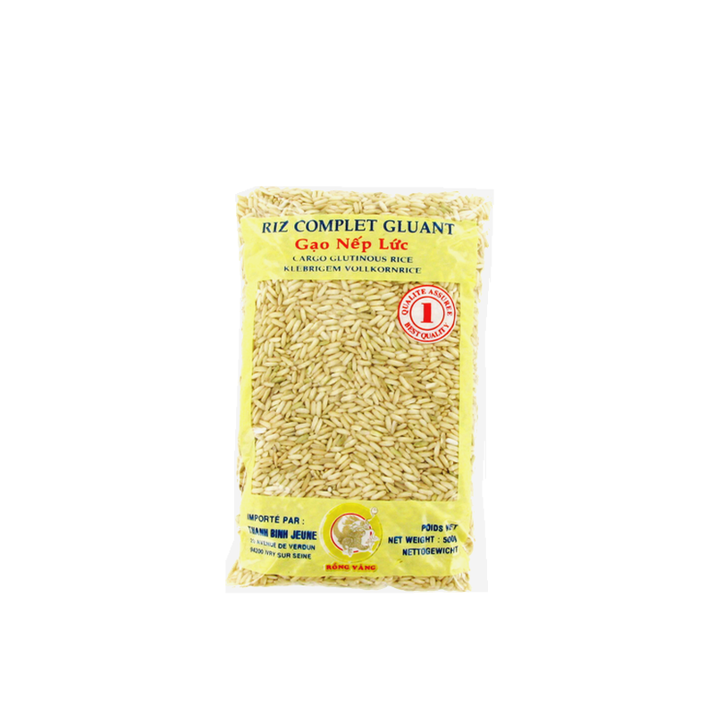 Riz complet gluant DRAGON OR 500g Vietnam