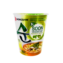 Sopa de Fideos Soon Vegetarian Cup NONGSHIM 67g Corea