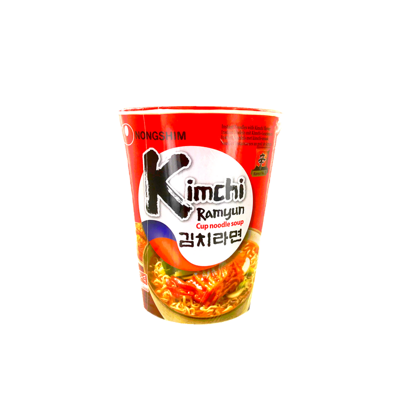 Soupe nouille Kim Chi ramen Cup NONGSHIM 75g Corée