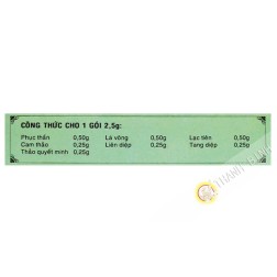 Té año de BAO LARGO 25g de Vietnam