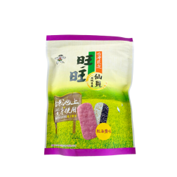 WANT WANT Gepuffte schwarze Klebreiskekse 78g Taiwan