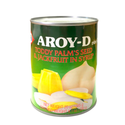 Mischung frucht, jackfrucht, und die frucht der palme, die sirup-AROY-D 565g Thailand