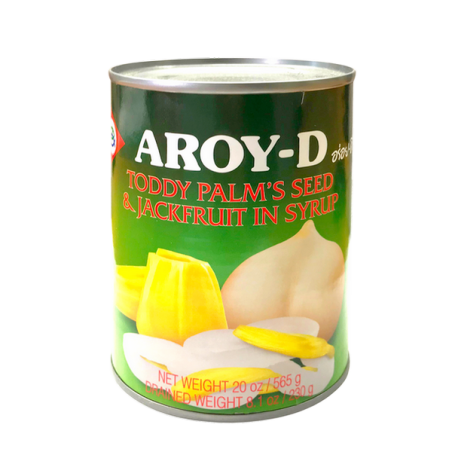 Mélange fruit jacquier et fruit palmier au sirop AROY-D 565g Thailande
