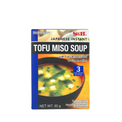 S&B Instant tofu miso soup 30g Japan