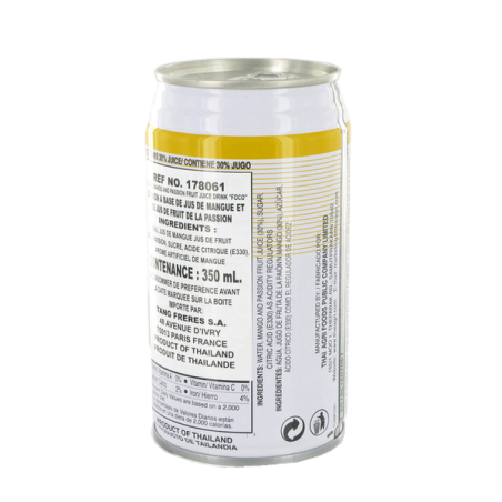 Nước xoài - chanh dây FOCO 350ml Thái Lan