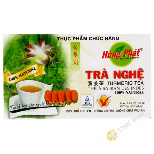 Tè, zafferano e curcuma HUNG PHAT 50g Vietnam