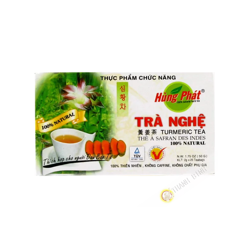 Turmeric tea HUNG PHAT 50g Vietnam