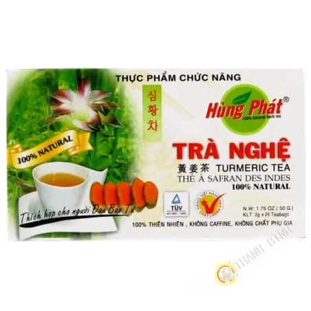 Turmeric tea HUNG PHAT 50g Vietnam