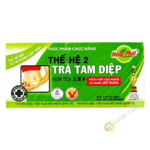 Té que adelgaza Tam Diep n°2 HUNG PHAT 60g de Vietnam