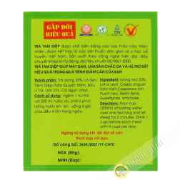 Slim tea Tam Diep n°2 HUNG PHAT 60g Vietnam