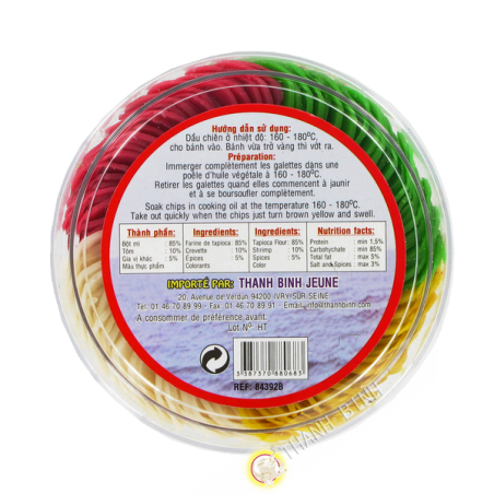 Donut garnelen farbe DRAGON GOLD 150g Vietnam