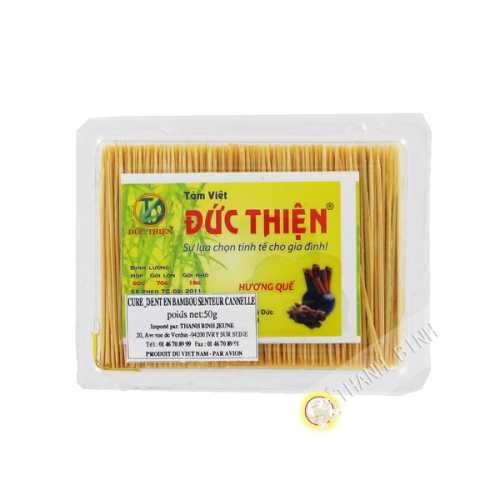 Cure dent bambou senteur cannelle 50g Duc Thien