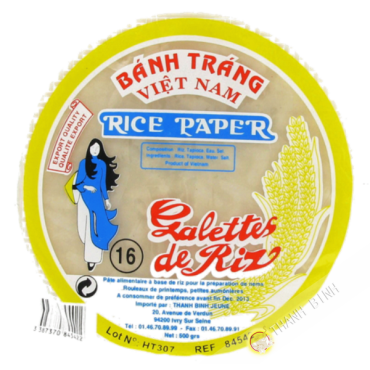 Papel de arroz 16cm de las fna FEUNE HIJA 400g de Vietnam