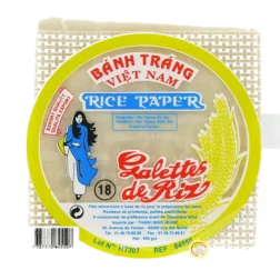 Reisblatt 18cm quadrat für nems FEUNE TOCHTER 400g Vietnam