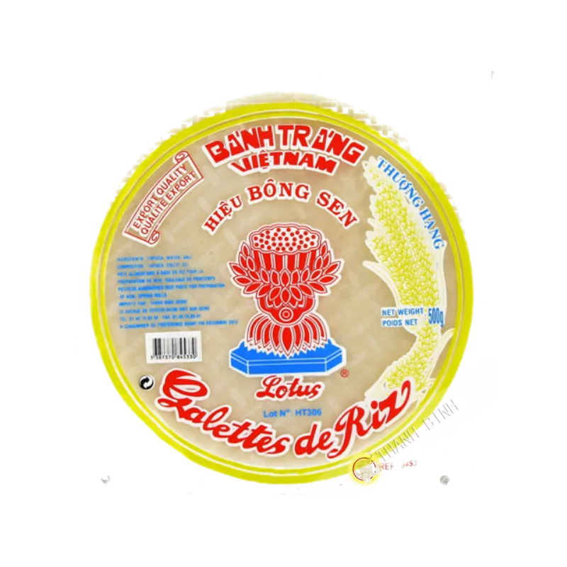 Bánh tráng LOTUS 28cm 400g Việt Nam