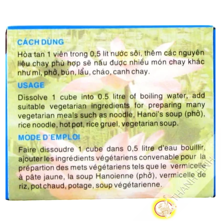Cubo de sopa vegetariana BAO LARGO 75g de Vietnam
