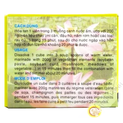 Cubo di stufato vegetariano kho chay BAO LONG 75g Vietnam