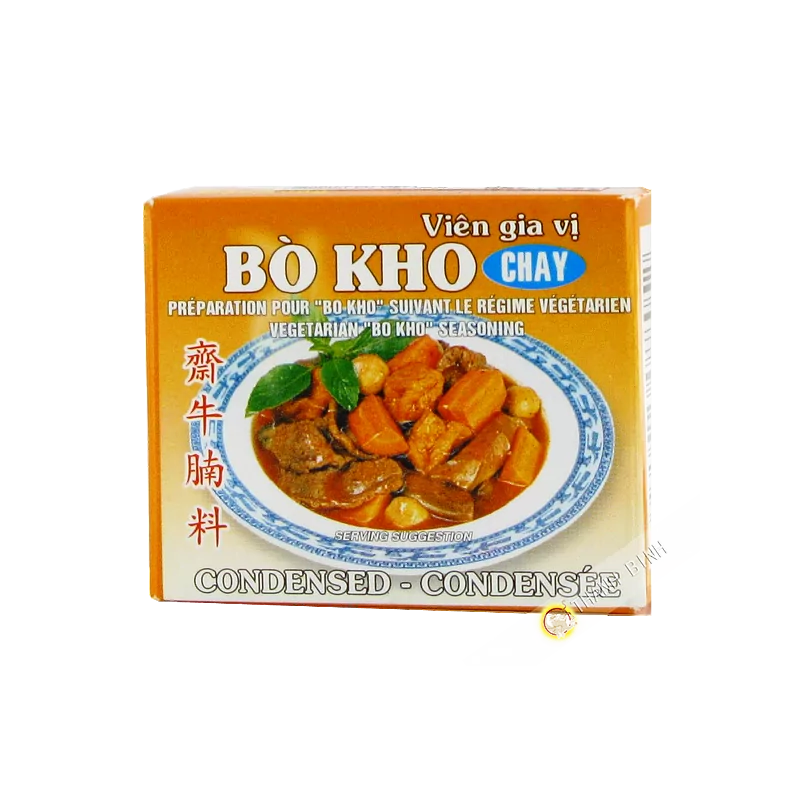 Cubo bo kho vegetariana BAO LARGO 75g de Vietnam Cubo bo kho vegetariana BAO LARGO 75g de Vietnam