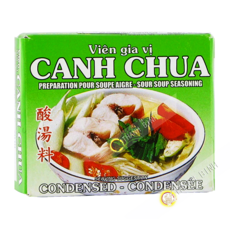 Cubo de sopa, dulce y agrio canh chua BAO LARGO 75g de Vietnam