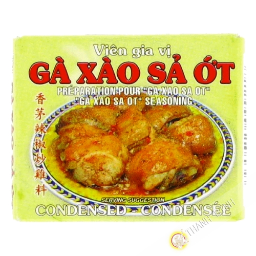 Cube poulet sauté citronnelle piment ga xao xa ot BAO LONG 75g Vietnam