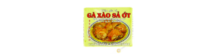 Cube chicken stir-fry lemon grass and chili ga xao xa ot BAO LONG 75g Vietnam