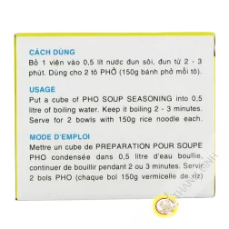 Cube pho boeuf BAO LONG 75g Vietnam