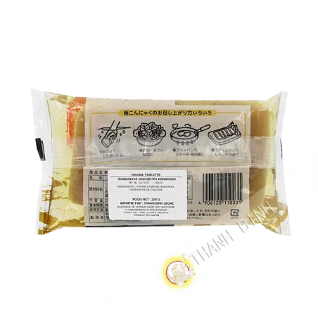 Tablette de Konnyaku ISHIBASHIYA 250g Japon