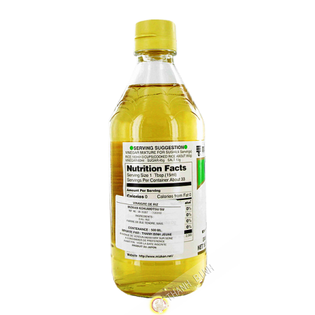 Aceto di cereali kokumotsu su MITSUKAN 500ml Giappone