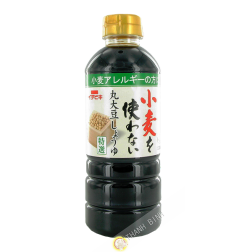 Salsa di soia senza frumento komugiwo tsukawanai marudaizu shoyu ICHIBIKI 500ml Giappone