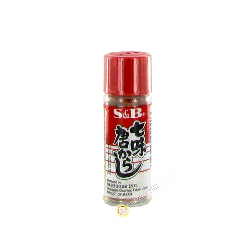Miscela di spezie Shichimi tougarashi SB 15g Giappone Miscela di spezie Shichimi tougarashi SB 15g Giappone