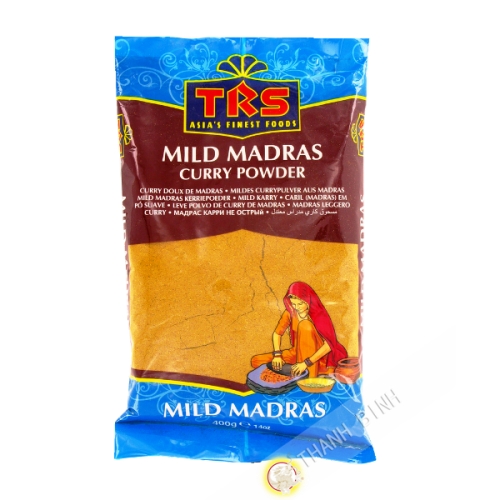 Madras Curry doux en poudre TRS 400g Inde