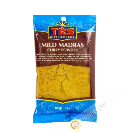 Curry de madrás leve 100g India