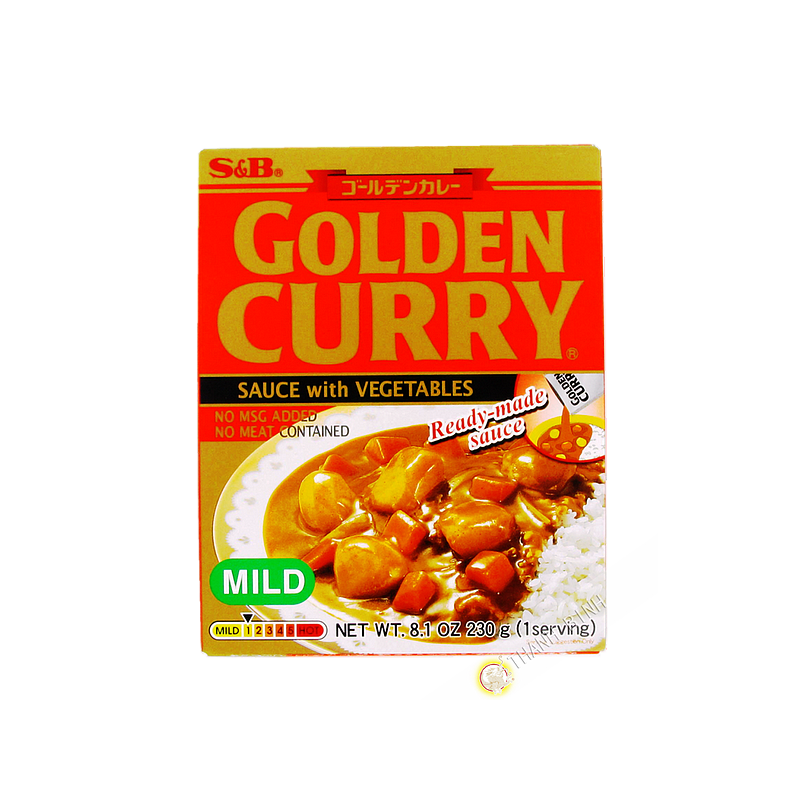 Preparazione golden mite al curry con verdure SB 230g Giappone Preparazione golden mite al curry con verdure SB 230g Giappone
