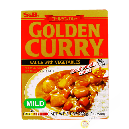 Preparazione golden mite al curry con verdure SB 230g Giappone