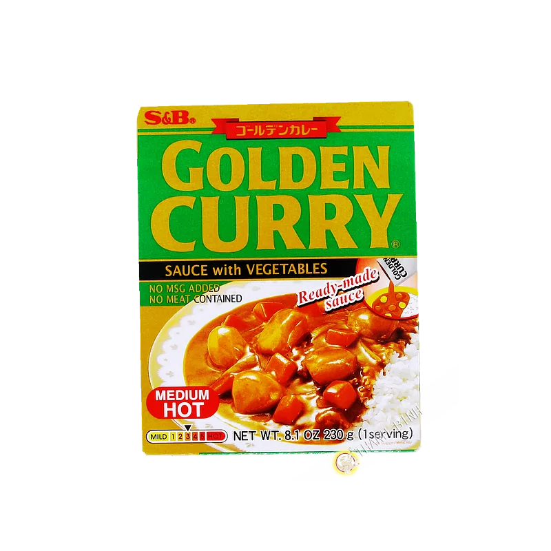 Sauce curry medium SB 230g Japan