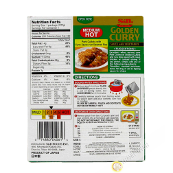 Preparare golden curry piccante con verdure SB 230g Giappone