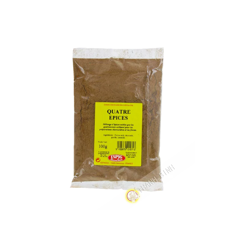 Cuatro especias ESPIG 100g Francia