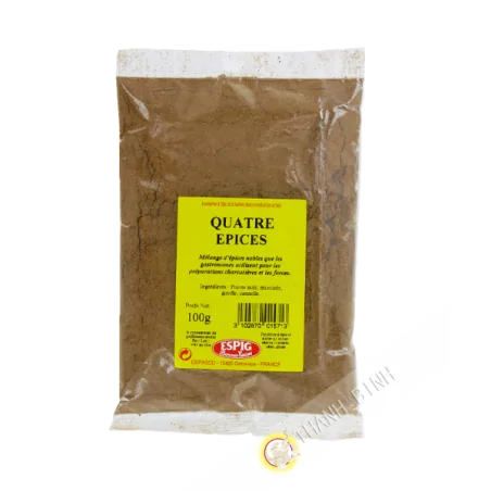 Vier gewürze 100g