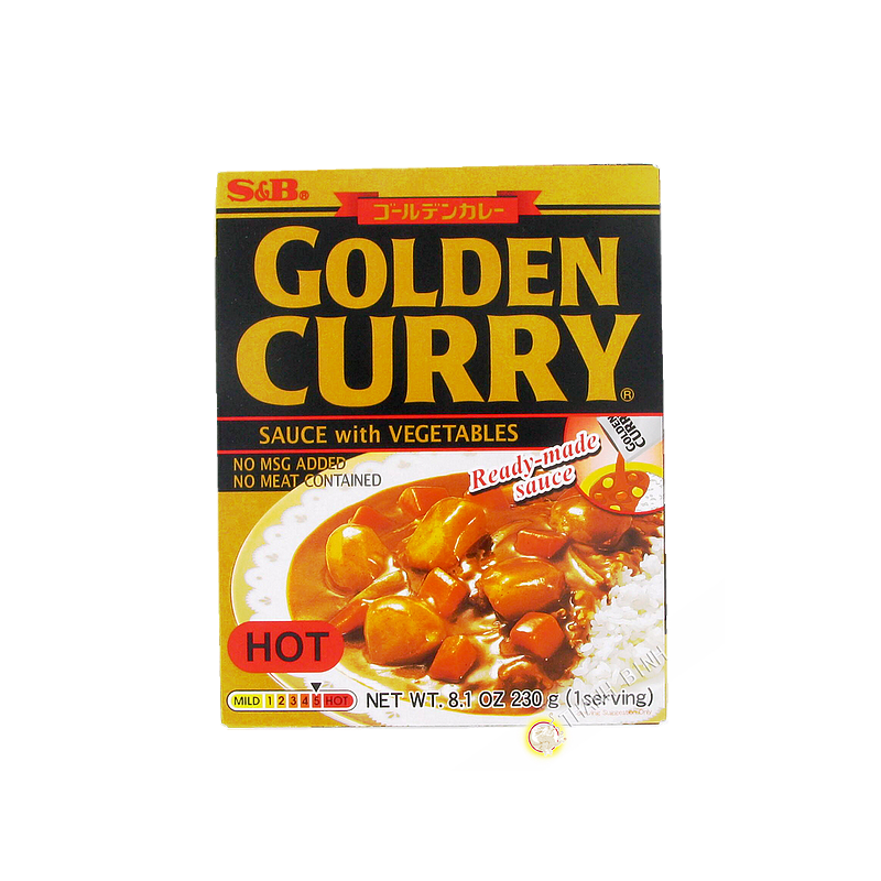 Preparation pour curry - legumes Hot 230g JP