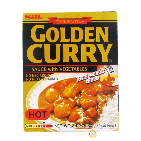 Preparation for curry - vegetables Hot 230g JP