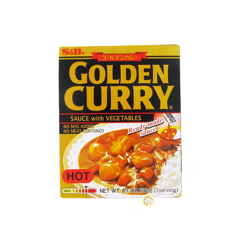 Preparation for curry - vegetables Hot 230g JP