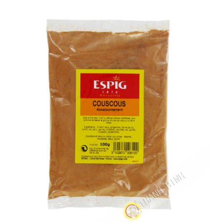 Epices Couscous ESPIG 100g France