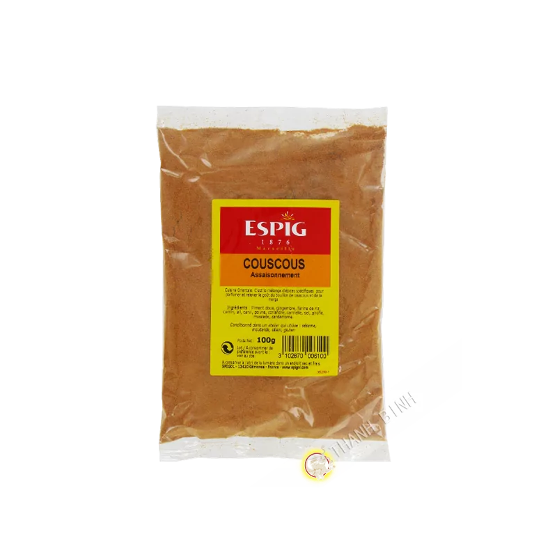 Spices Couscous ESPIG 100g France Spices Couscous ESPIG 100g France